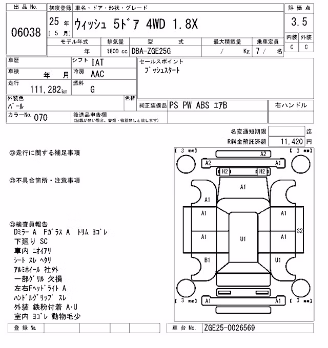 TOYOTA WISH