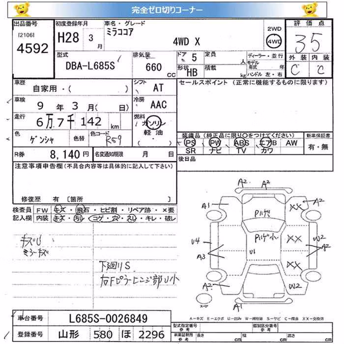 DAIHATSU MIRA COCOA