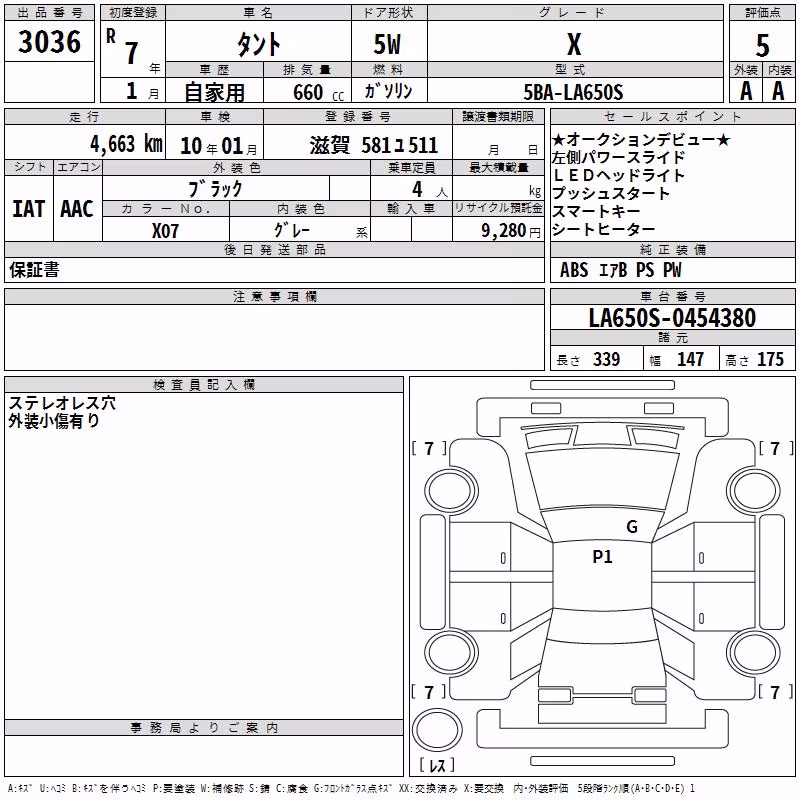 DAIHATSU TANTO