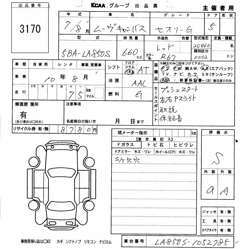 DAIHATSU MOVE CANBUS