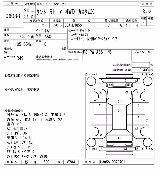 DAIHATSU TANTO
