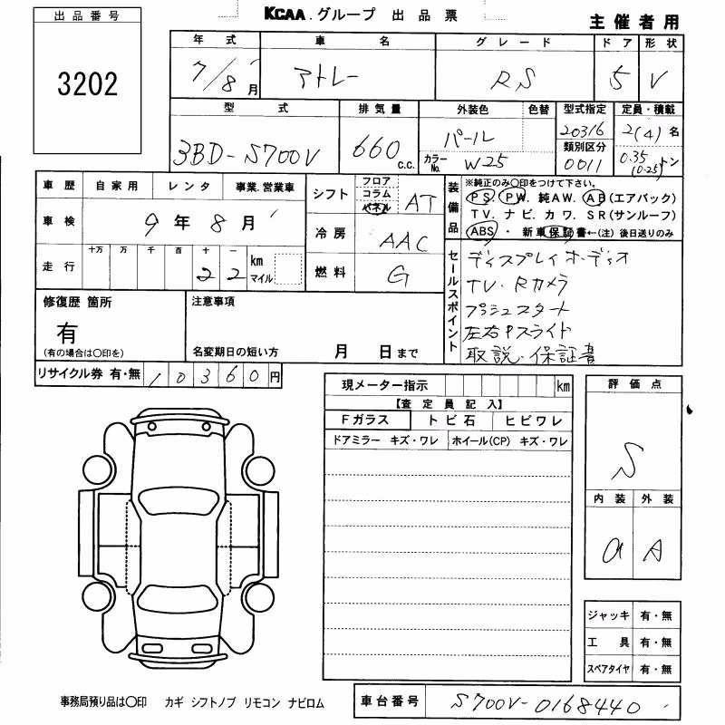 DAIHATSU ATRAI