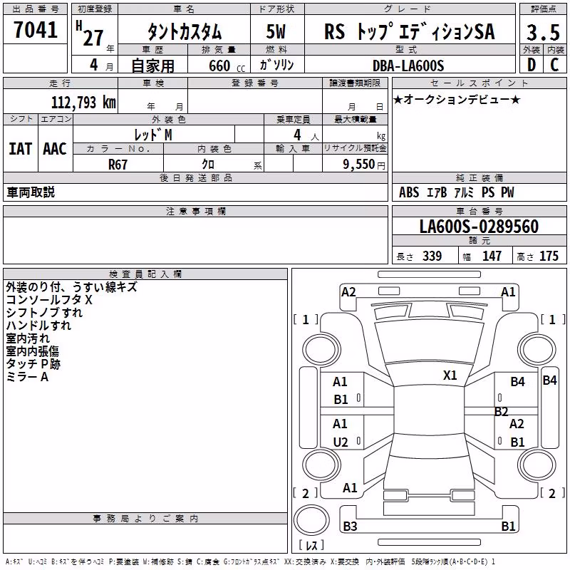 DAIHATSU TANTO