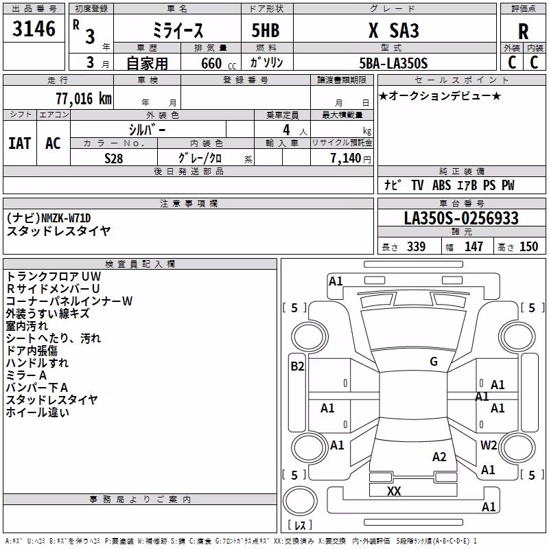 DAIHATSU MIRA E:S