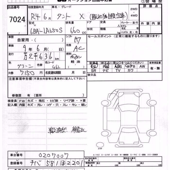 DAIHATSU TANTO