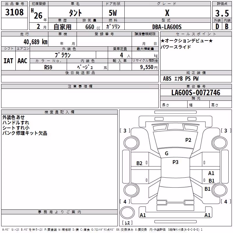 DAIHATSU TANTO