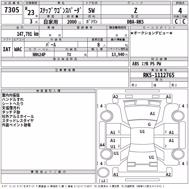HONDA STEPWGN