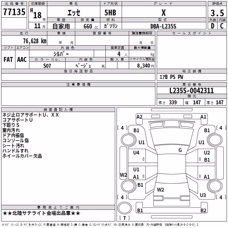 DAIHATSU ESSE