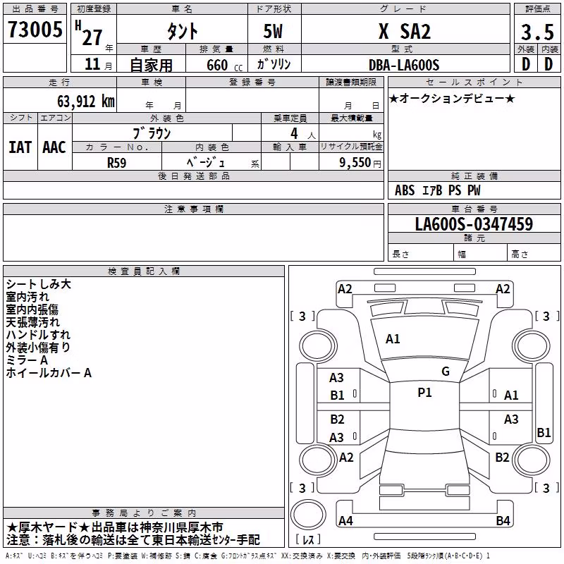 DAIHATSU TANTO