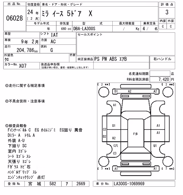 DAIHATSU MIRA E:S