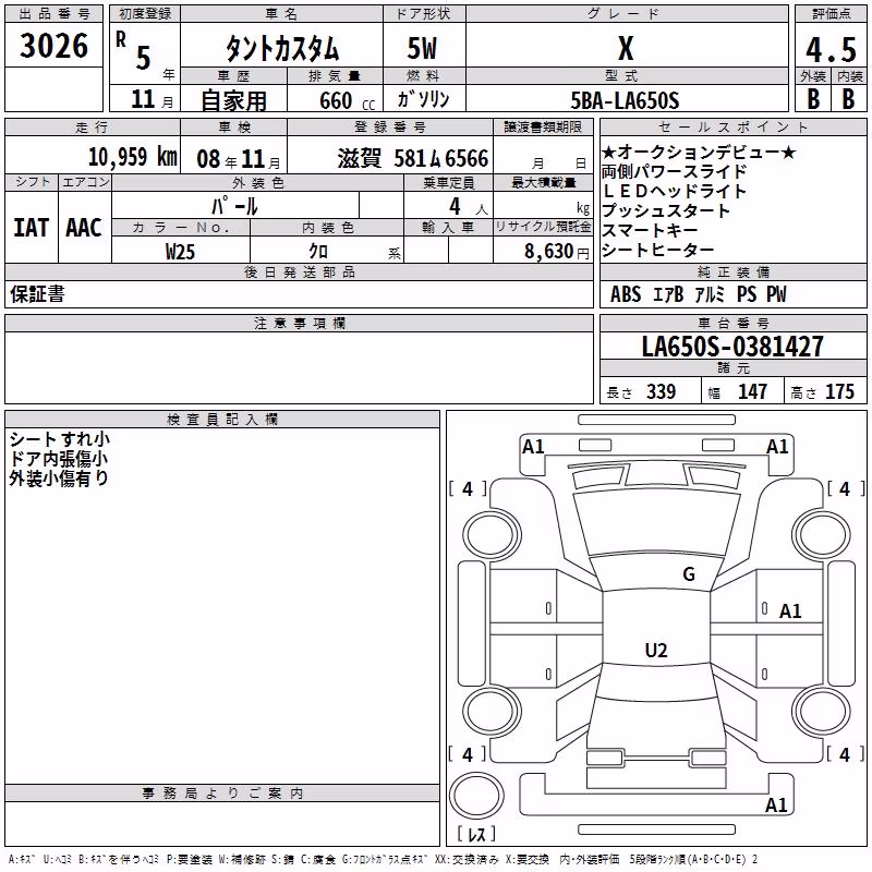 DAIHATSU TANTO