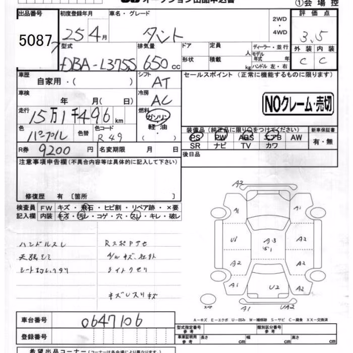 DAIHATSU TANTO
