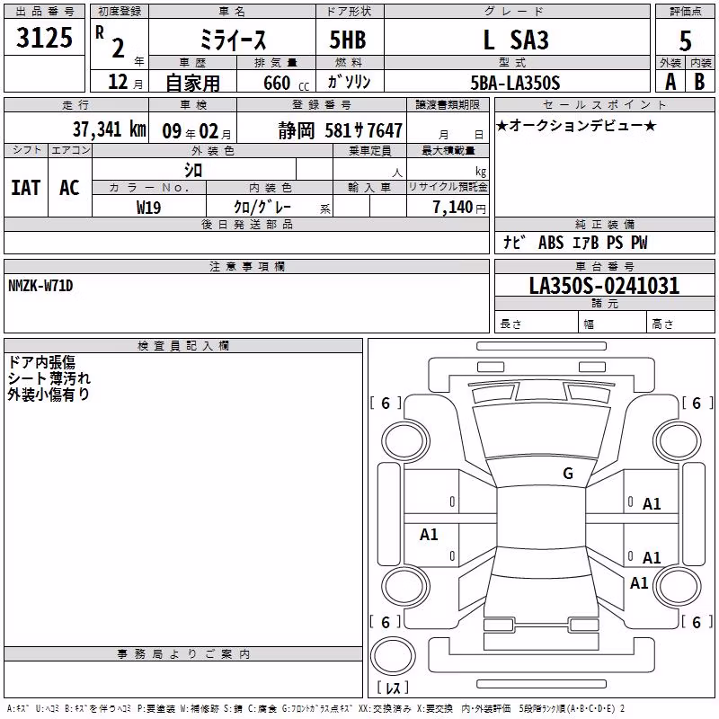 DAIHATSU MIRA E:S