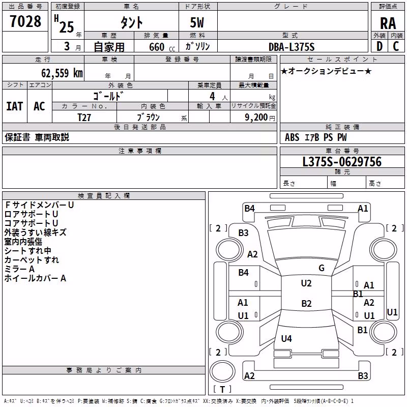 DAIHATSU TANTO