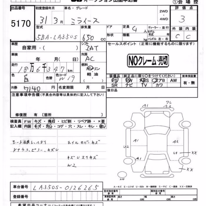 DAIHATSU MIRA E:S