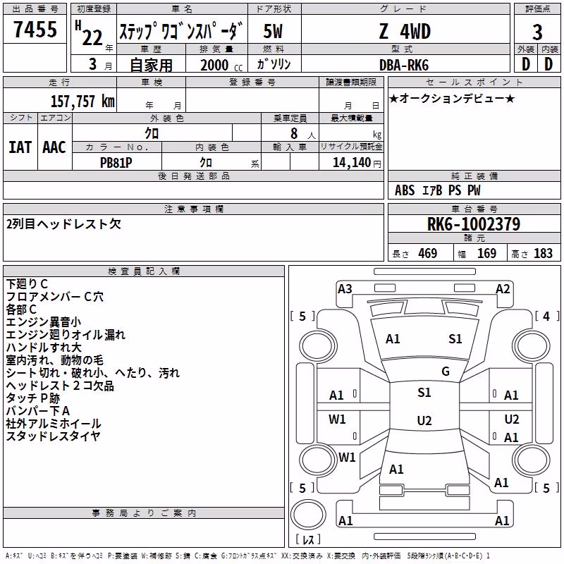 HONDA STEPWGN