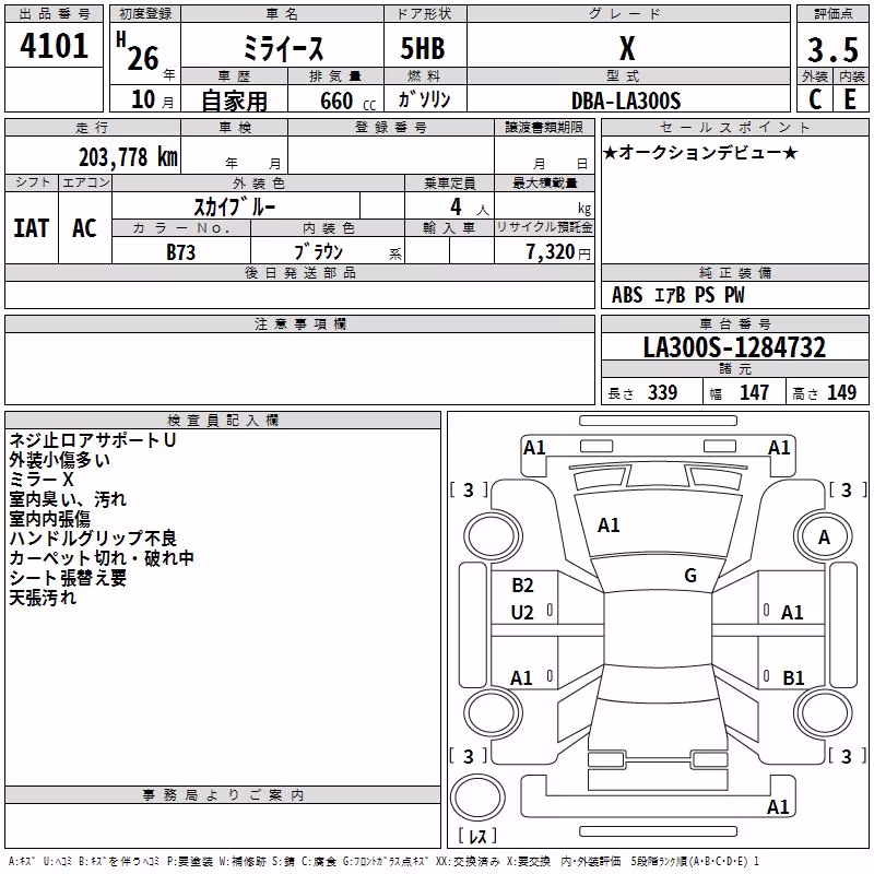 DAIHATSU MIRA E:S