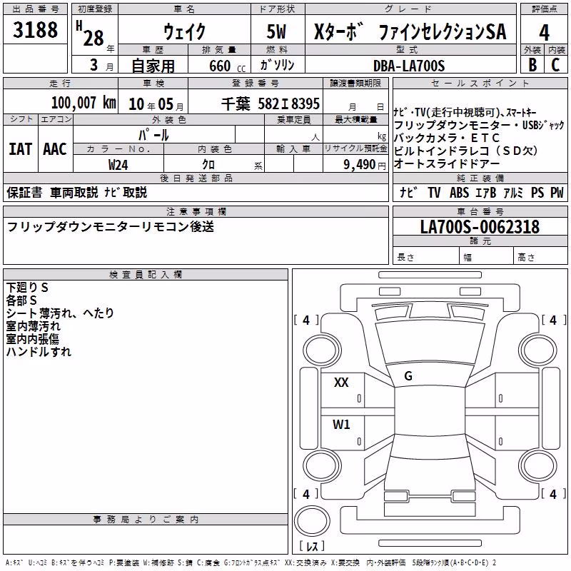 DAIHATSU WAKE