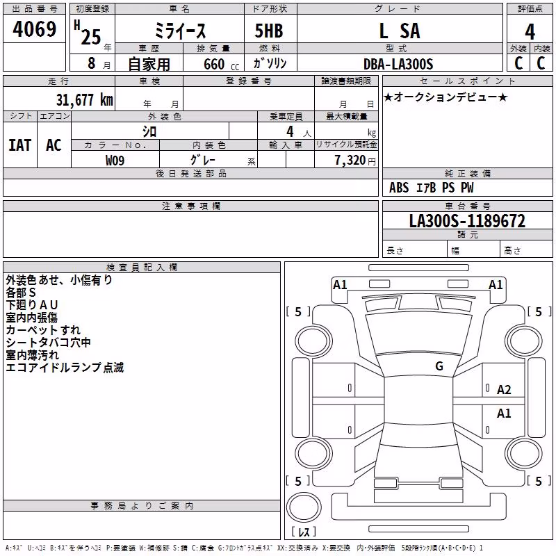 DAIHATSU MIRA E:S