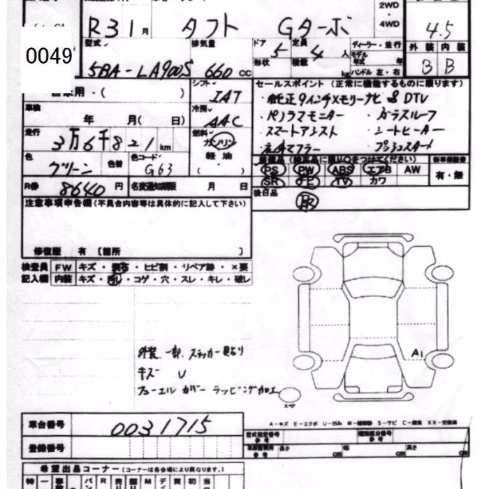 DAIHATSU TAFT