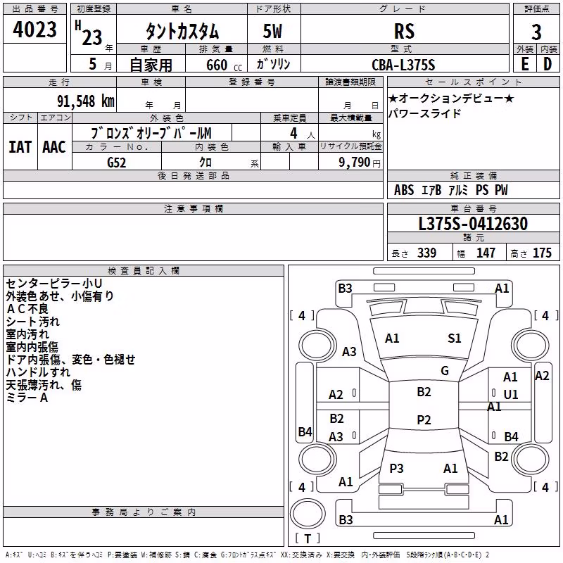 DAIHATSU TANTO