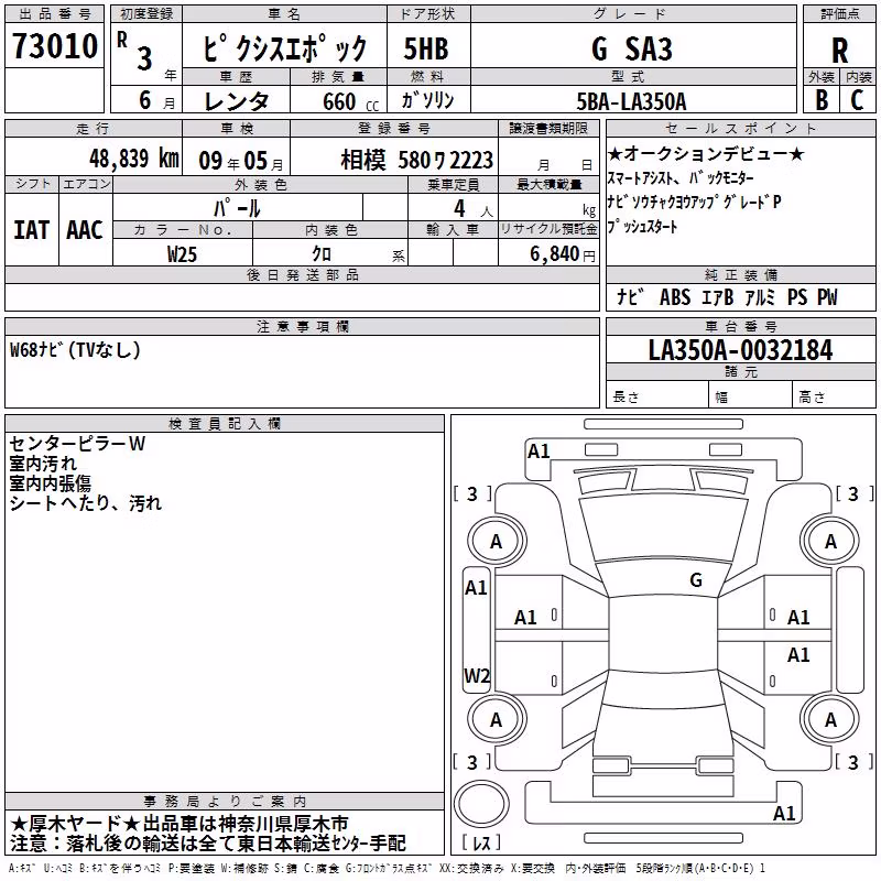 TOYOTA PIXIS EPOCH