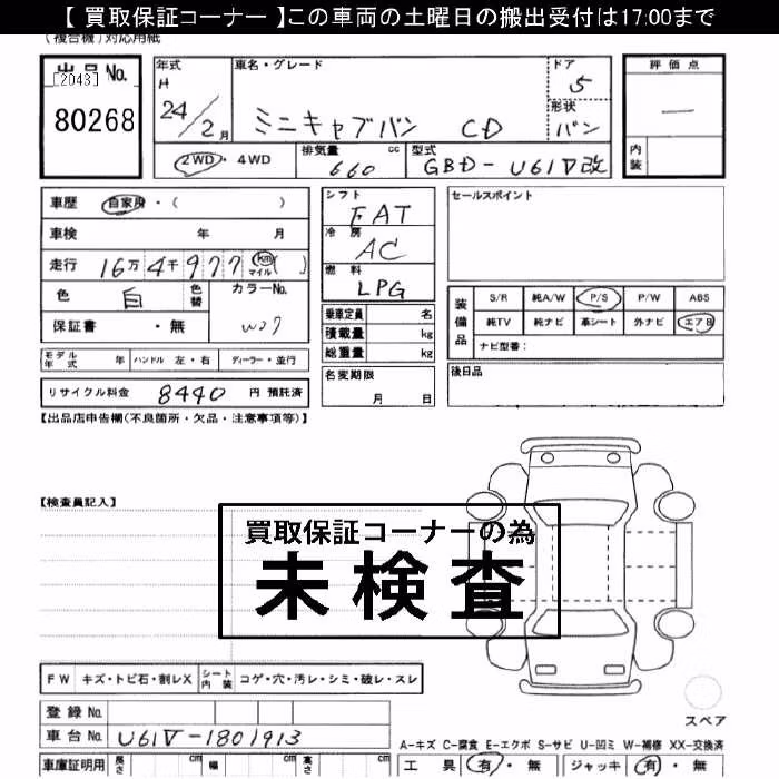 MITSUBISHI MINICAB