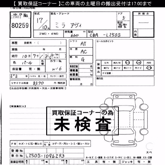 DAIHATSU MIRA AVY