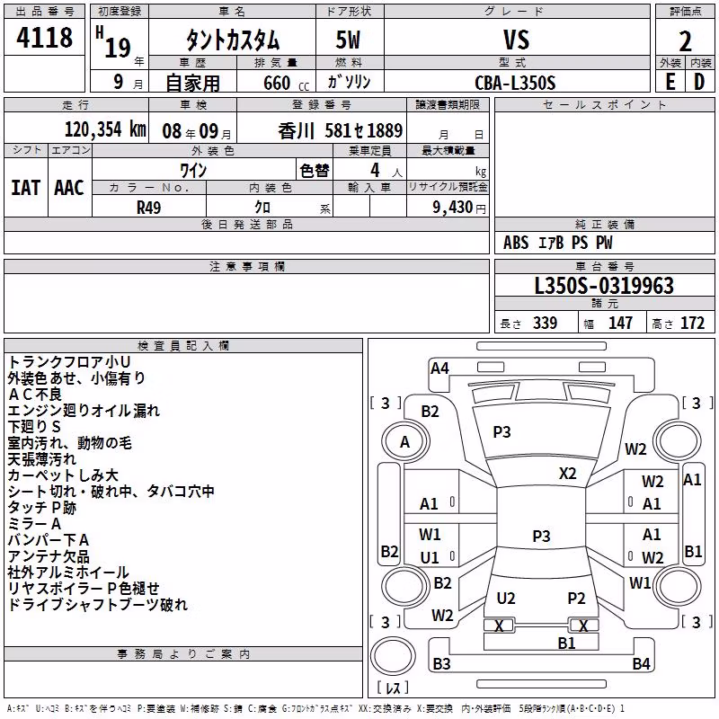 DAIHATSU TANTO