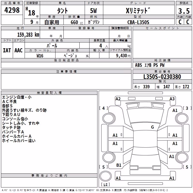 DAIHATSU TANTO