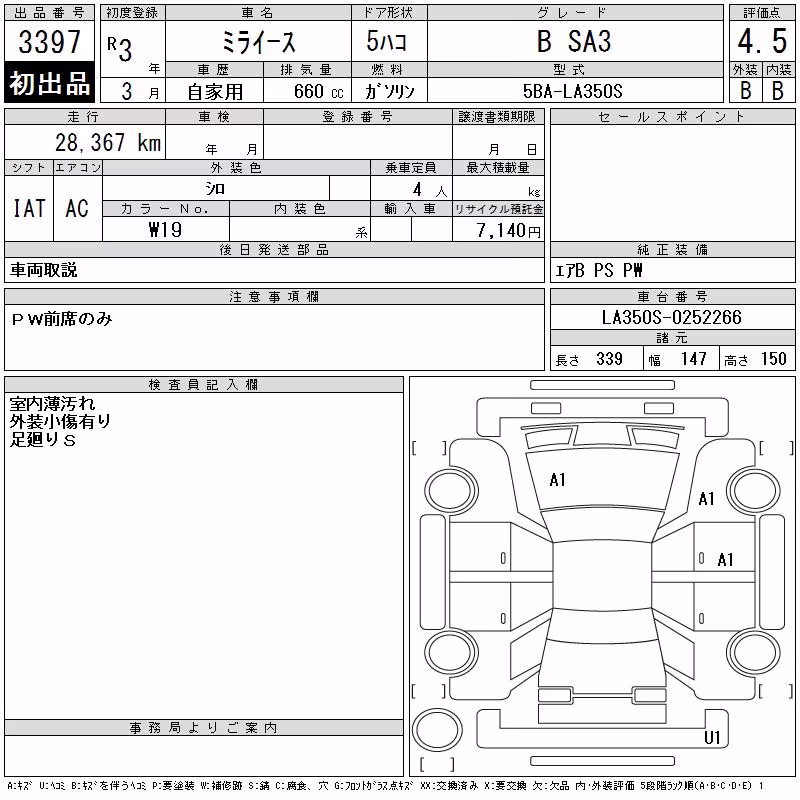 DAIHATSU MIRA E:S