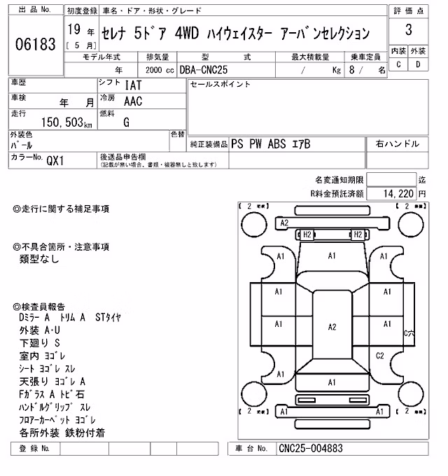 NISSAN SERENA