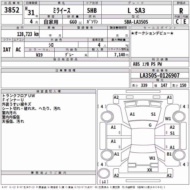 DAIHATSU MIRA E:S