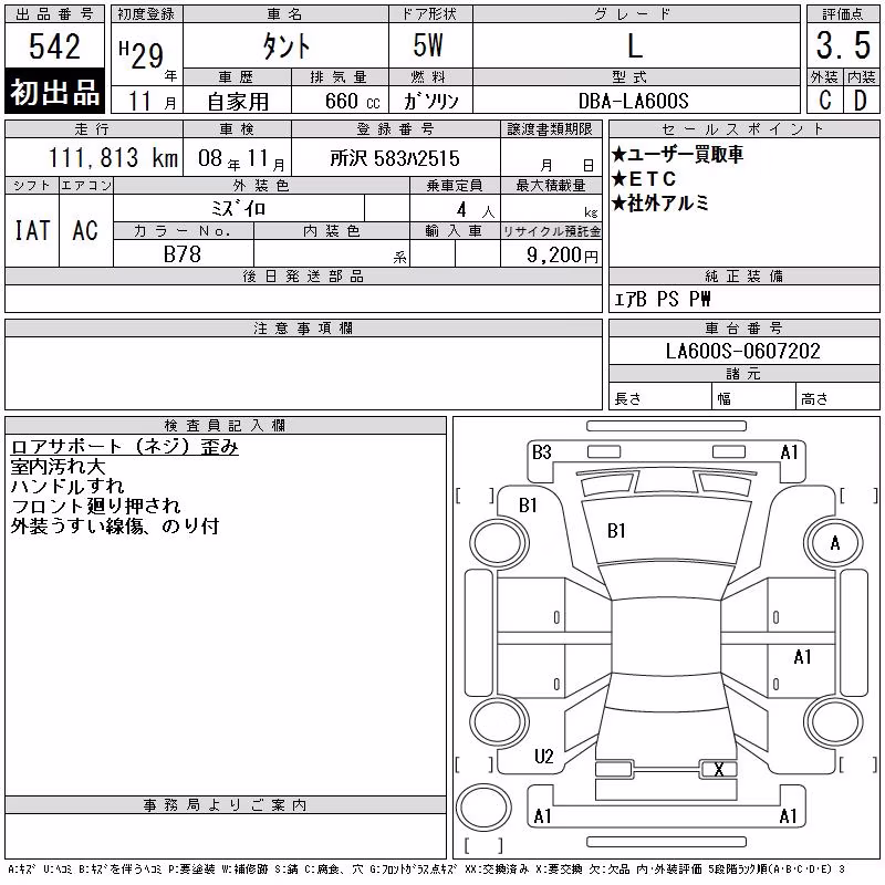 DAIHATSU TANTO