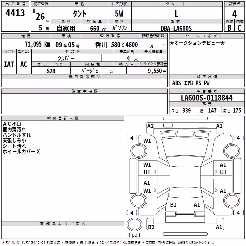 DAIHATSU TANTO