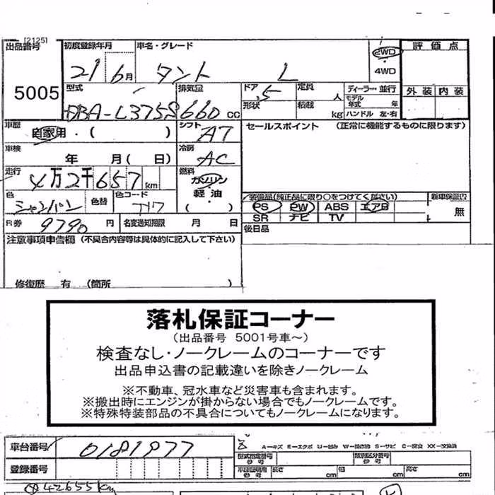DAIHATSU TANTO