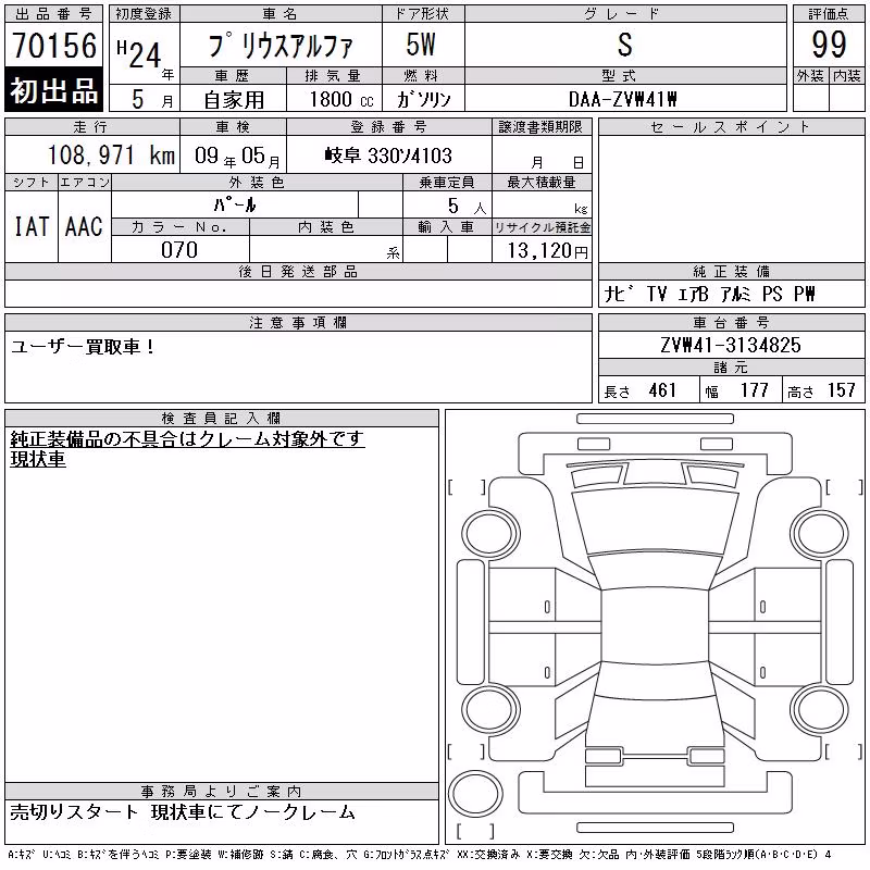 TOYOTA PRIUS ALPHA