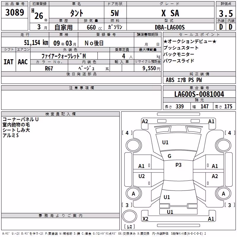 DAIHATSU TANTO