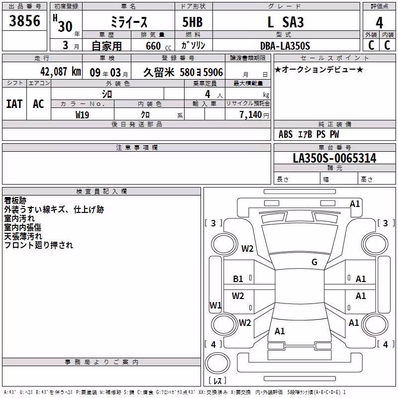 DAIHATSU MIRA E:S