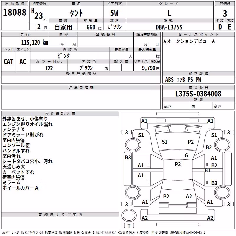 DAIHATSU TANTO