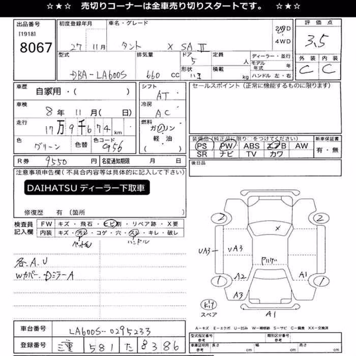 DAIHATSU TANTO