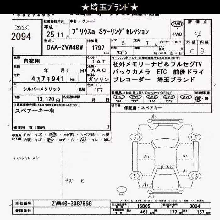 TOYOTA PRIUS ALPHA