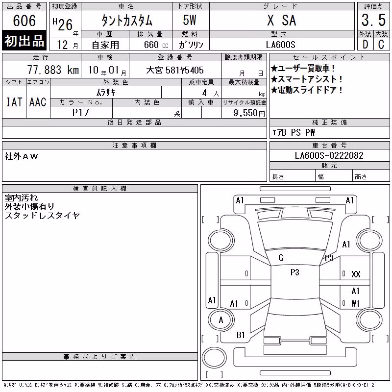 DAIHATSU TANTO