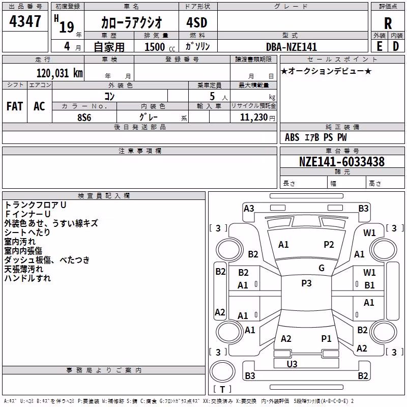 TOYOTA COROLLA AXIO