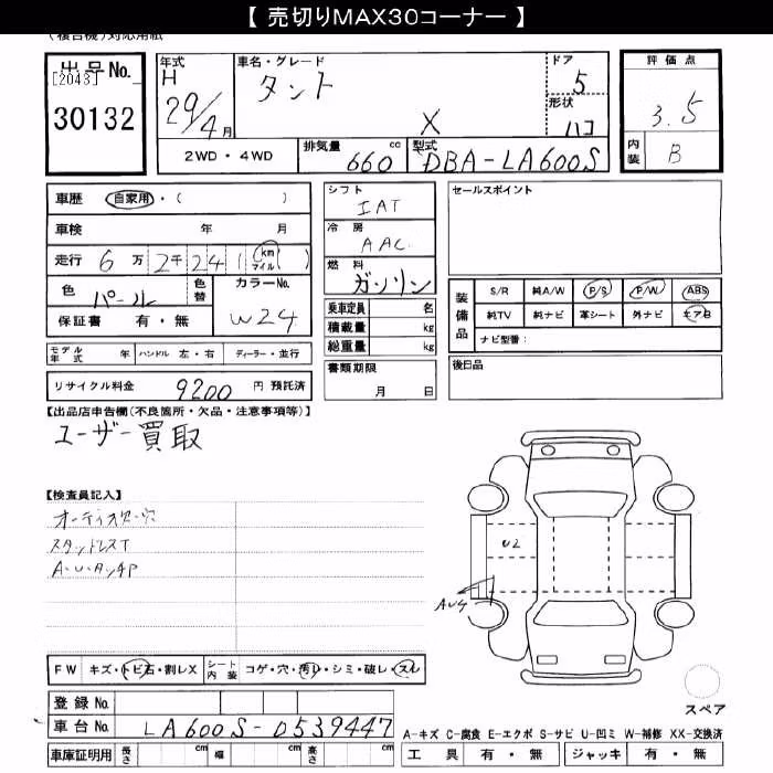 DAIHATSU TANTO