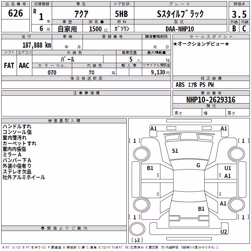 TOYOTA AQUA