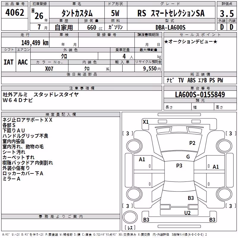 DAIHATSU TANTO