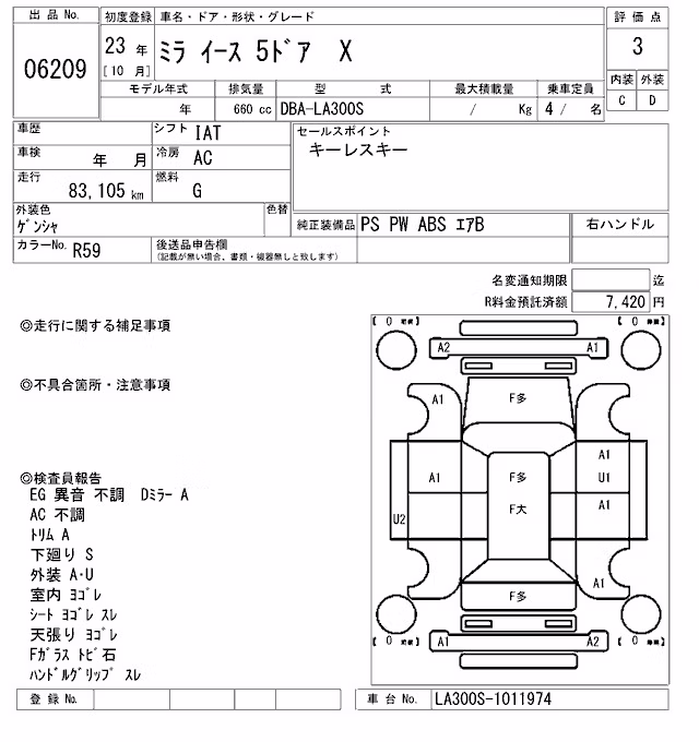 DAIHATSU MIRA E:S