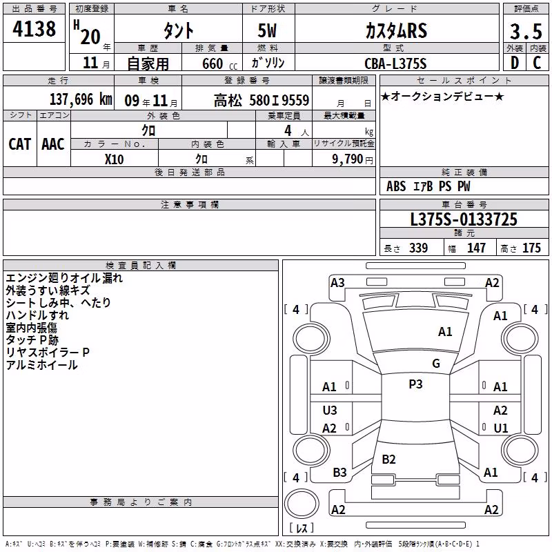 DAIHATSU TANTO