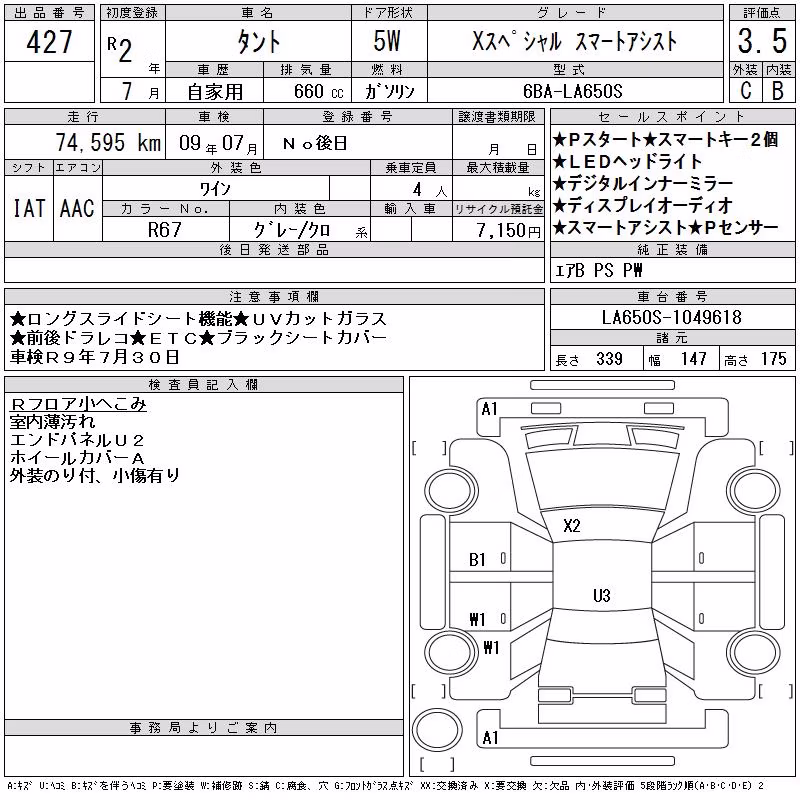 DAIHATSU TANTO